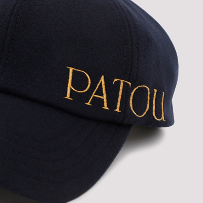 Shop Patou Unisex Cap Hat In Blue