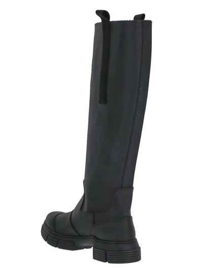 Shop Ganni Black Boots