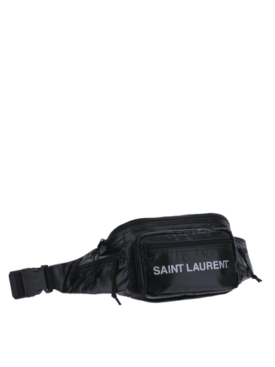 Shop Saint Laurent Nuxx Crossbody Bad In Black