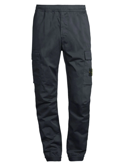 Shop Stone Island Men's Lightweight Cargo Pants In Navy Blue