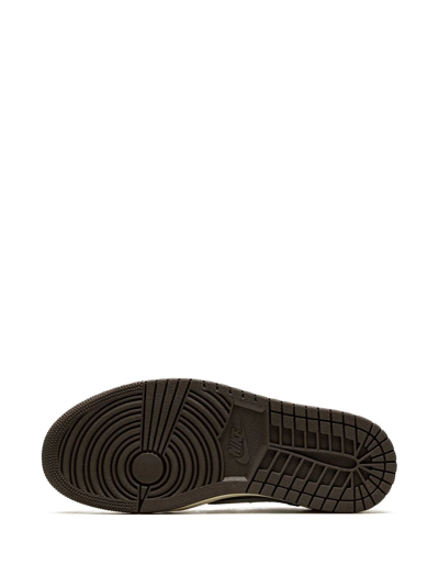 Jordan X Travis Scott Air  1 Low Og Sneakers In Brown