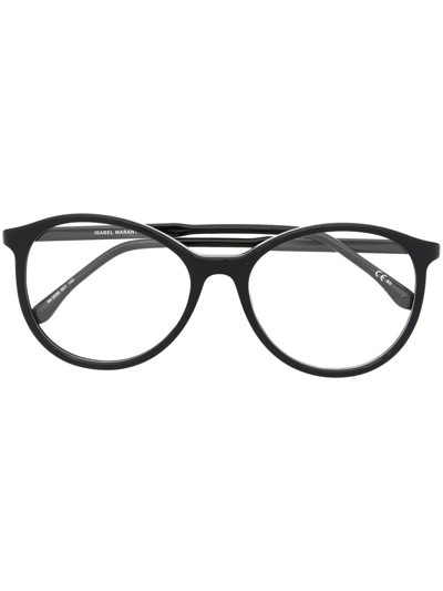 Shop Isabel Marant Eyewear Round-frame Glasses In Black