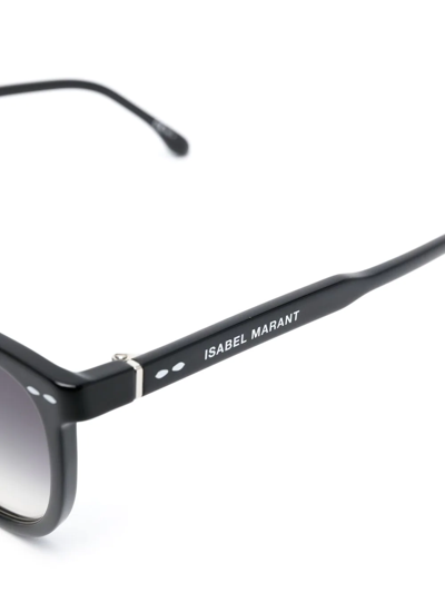 Isabel Marant Eyewear Square Tinted Sunglasses In Black