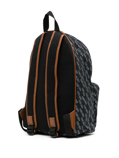 Shop Kenzo Logo-print Backpack In Black