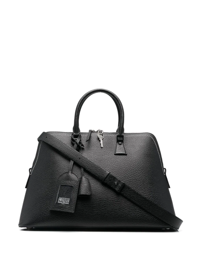 Shop Maison Margiela 5ac Classique Xl Tote Bag In Black