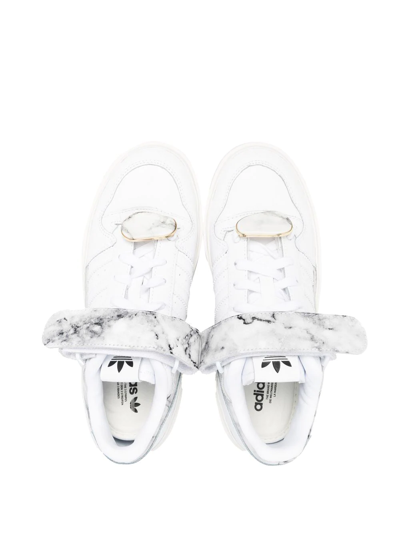 Shop Adidas Originals Forum Bonega Low-top Sneakers In White