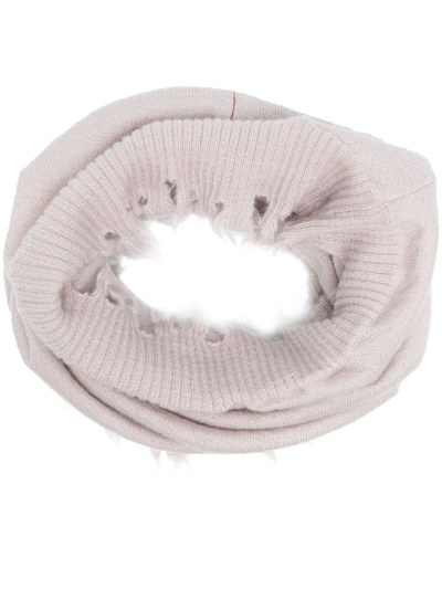 Shop Uma Wang Pull-on Cashmere Scarf In Neutrals