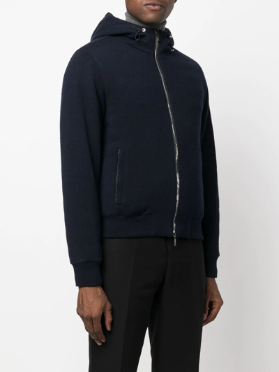 Moorer Feather Down Jacket In Blue