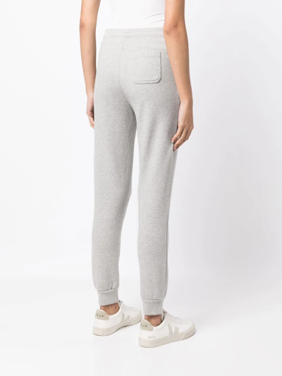 Maison Kitsuné Slim-cut Track Pants In Grey