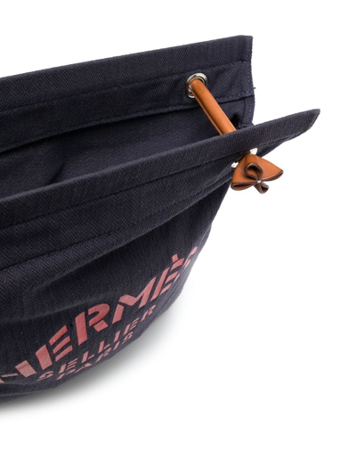 Pre-owned Hermes 2012  Aline Shoulder Bag In Blue