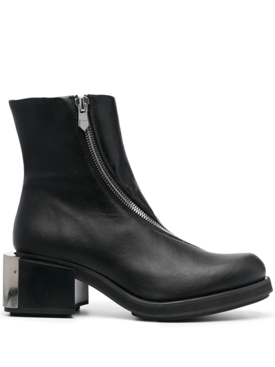 Shop Gmbh Ergonomic Riding Ankle Boots In Black