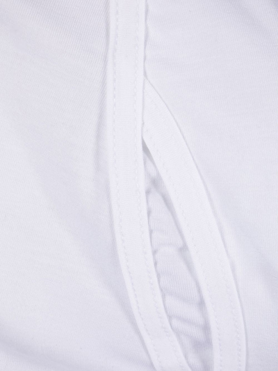 Tom Ford Logo Waistband Boxer Brief In White