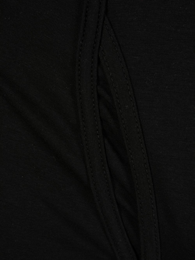 Tom Ford Logo-waistband Cotton-stretch Boxer Shorts In Black