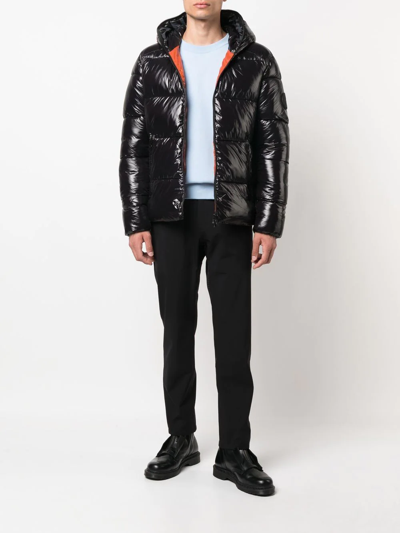 Save The Duck Edgard Hooded Padded Jacket In Black