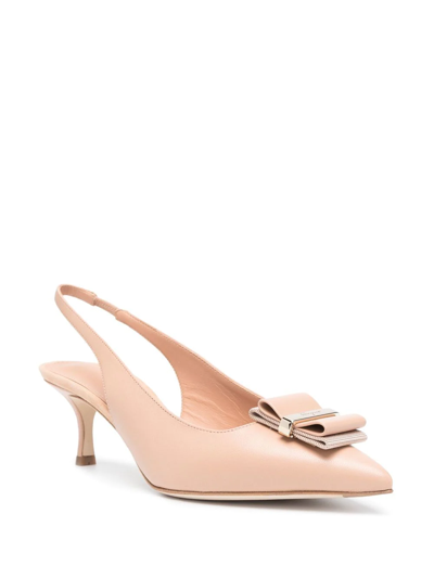 Ferragamo Salvatore  With Heel Brown In Neutrals