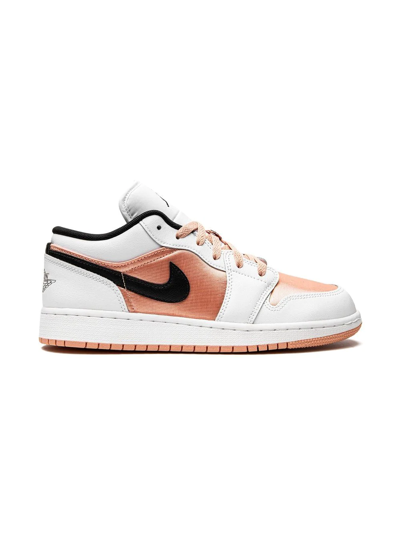 Jordan 1 Low "light Madder Root" Sneakers In White