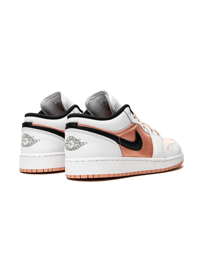 Jordan 1 Low "light Madder Root" Sneakers In White
