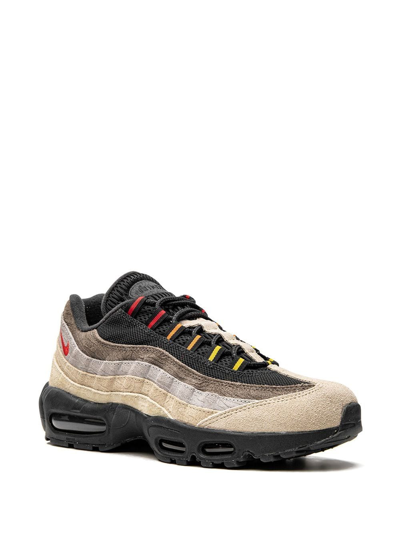 Shop Nike Air Max 95 "topographic" Sneakers In Brown
