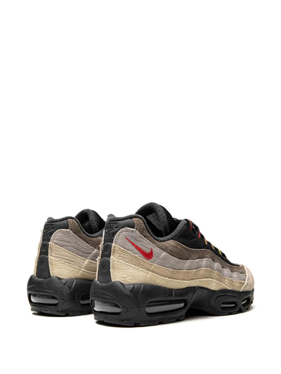 Shop Nike Air Max 95 "topographic" Sneakers In Brown