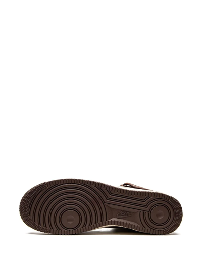 Nike Air Force 1 Mid Qs Chocolate In Brown