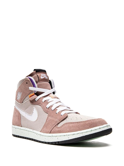Jordan Air  1 Zoom Cmft Shoes In Brown