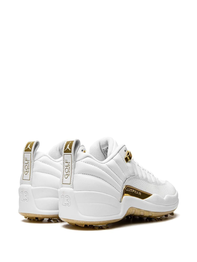 Jordan 12 Golf Nrg M22 Sneakers In White