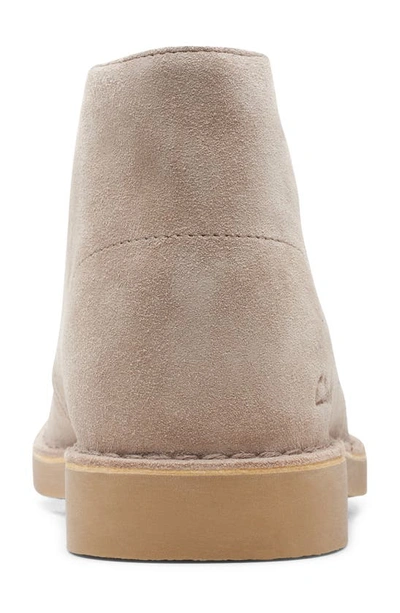 Shop Clarks Desert Boot In Sand Suede