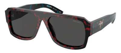 Shop Prada Pr 22ys 09z5s0 Navigator Sunglasses In Grey