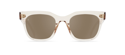 Shop Raen Huxton S888 Square Sunglasses In Brown