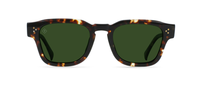 Shop Raen Rece Pol S217 Square Polarized Sunglasses In Green