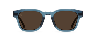 Shop Raen Rece Pol S771 Square Polarized Sunglasses In Brown