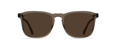 Shop Raen Wiley Pol S305 Square Polarized Sunglasses In Brown