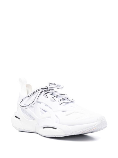 Shop Adidas By Stella Mccartney Solarglide Running Sneakers In White