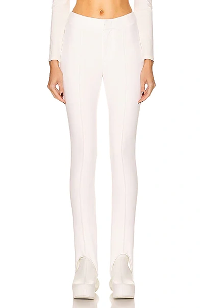 Shop Moncler Skinny Sport Pant In White