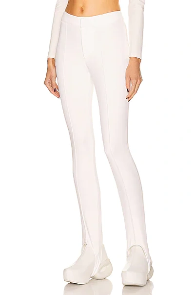 Shop Moncler Skinny Sport Pant In White