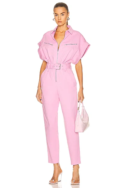 Shop Iro Lavine Jumpsuit In Light Pink