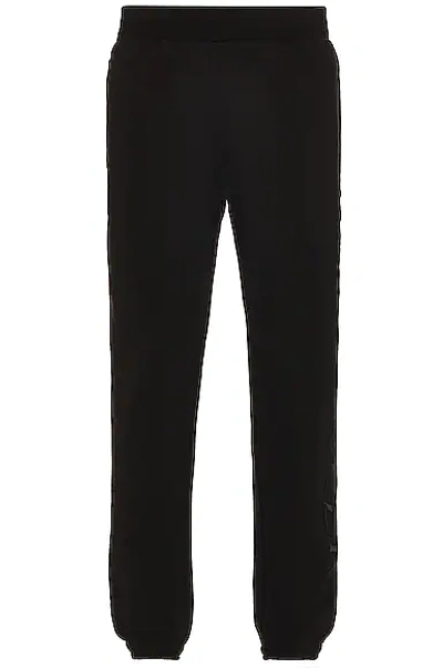 Shop Moncler Sweatpants In Black