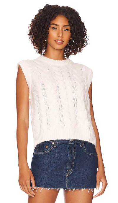 Shop Rails Alexis Sweater Vest In Ivory