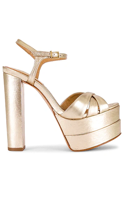 Schutz Keefa High Platform In Gold