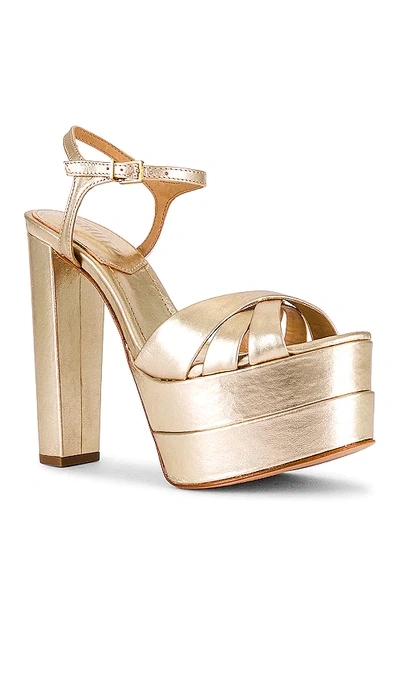 Schutz Keefa High Platform In Gold