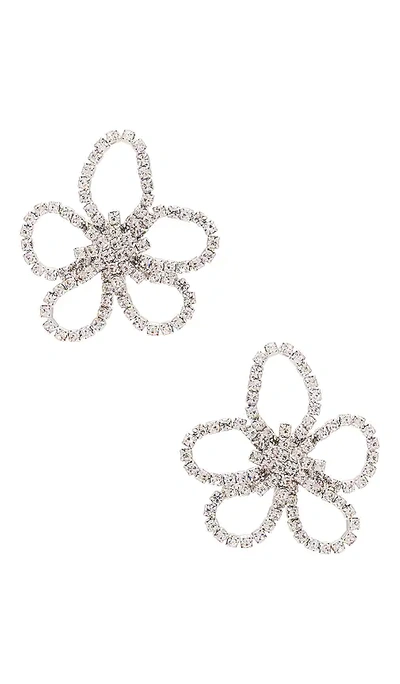 Shop Shashi Bell Earrings In Silver