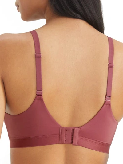 Shop Warner's Cloud 9 Smooth Comfort Lift Wire-free T-shirt Bra In Hawthorn Rose
