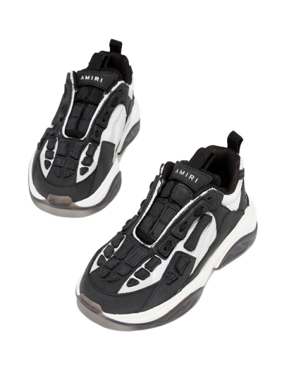 Shop Amiri Skel Low-top Sneakers In Black