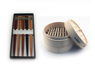 Shop Berghoff Bamboo 11pc Steamer Set, Steamer & Chopsticks