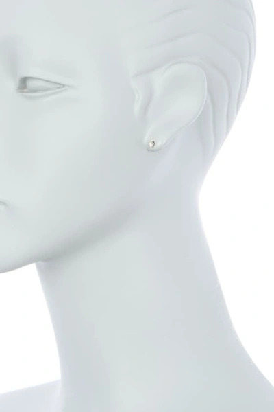 Shop Effy 14k White Gold Prong Set Round Cut Diamond Stud Earrings
