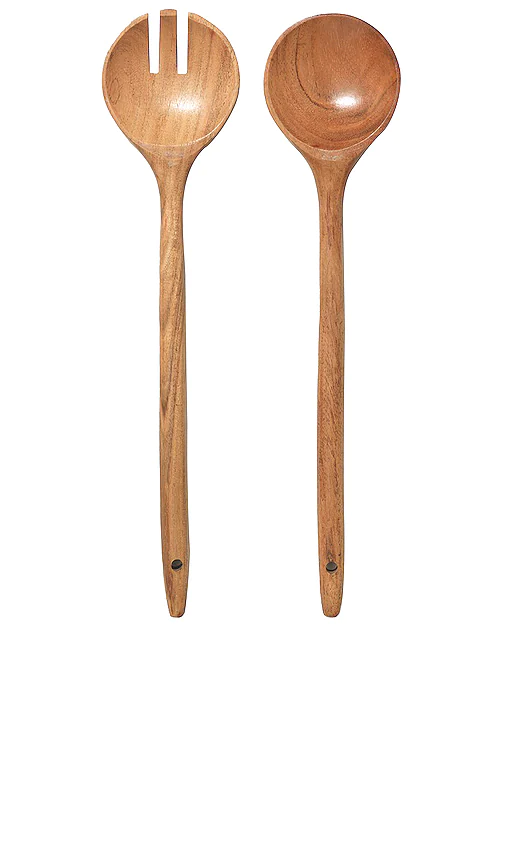 Acacia Salad Serving Set - Thumbnail 5
