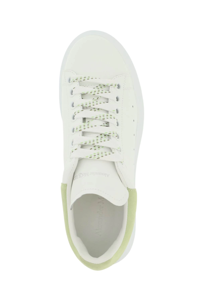 Shop Alexander Mcqueen Oversized Sneakers In Green,white