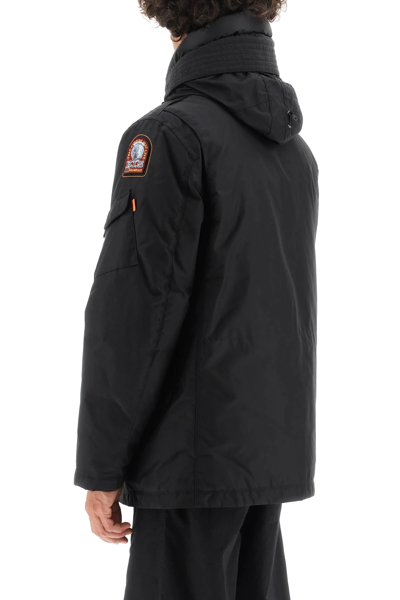 Shop Parajumpers Right Hand Core Padded Parka In Black