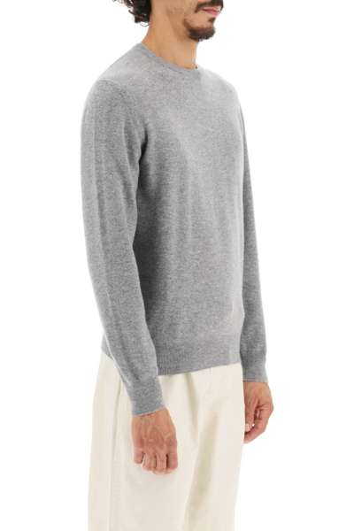 Shop Zegna Cashmere Sweater In Grey