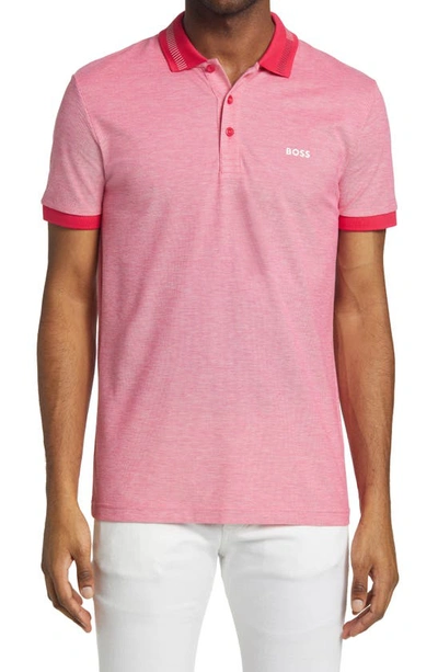 Hugo Boss Paddy 2 Polo In Bright Pink | ModeSens